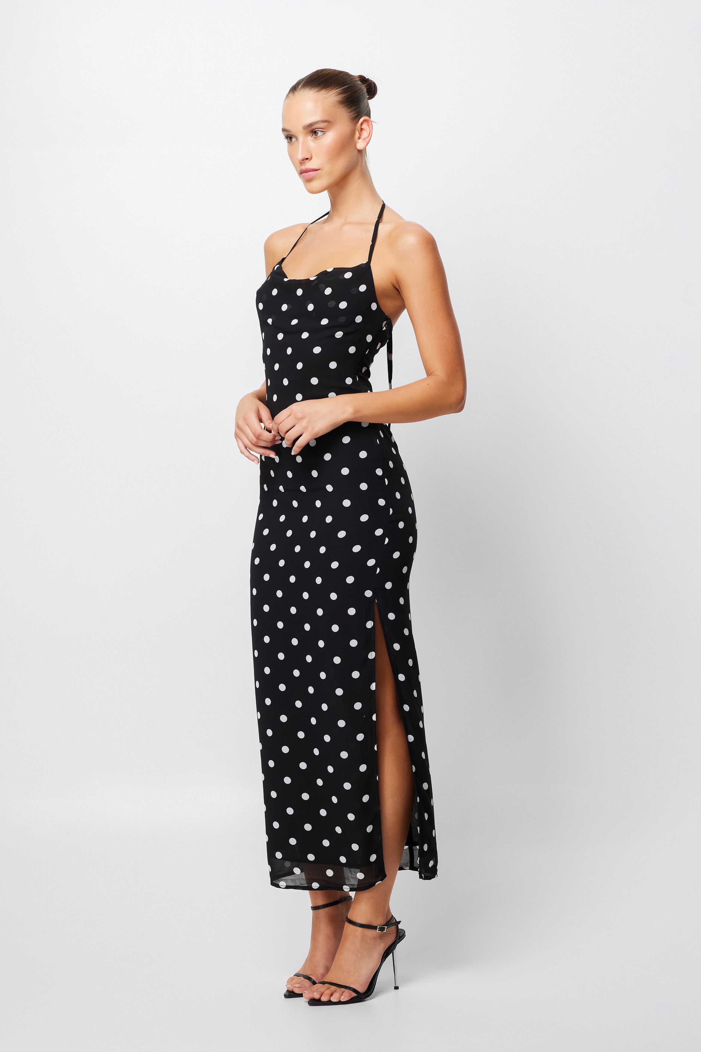 Mossman polka dot dress store